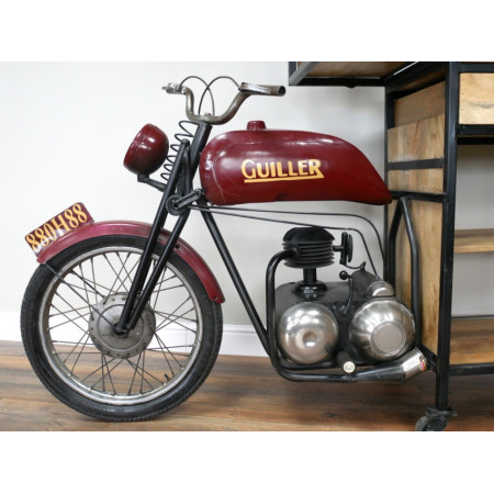 Meuble Bar Moto Style Industriel