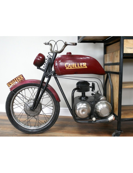 Meuble Bar Moto Style Industriel