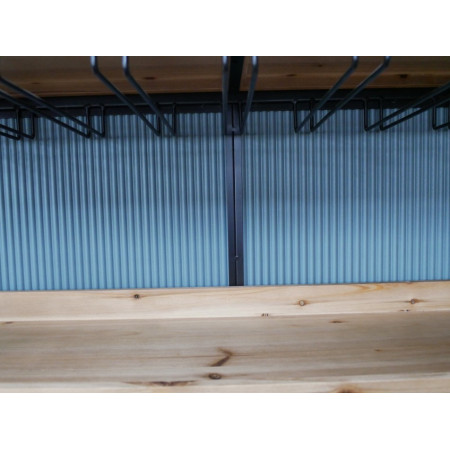 Meuble Bar Industriel en Bois et Métal