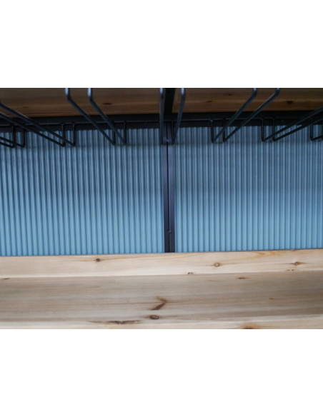 Meuble Bar Industriel en Bois et Métal
