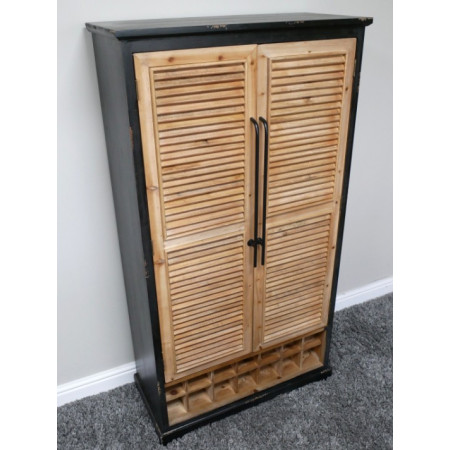 Armoire Bar à Volets en Bois de Sapin