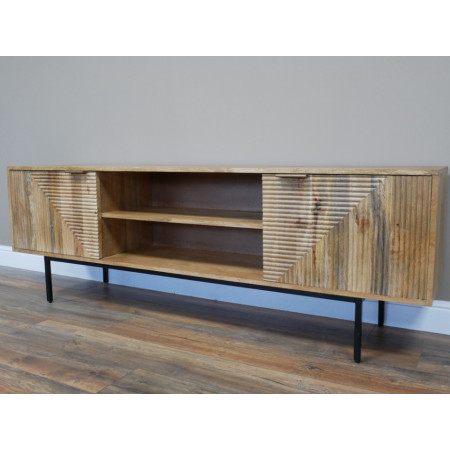 Meuble TV Perspective en Bois de... Meuble TV Perspective en Bois de...