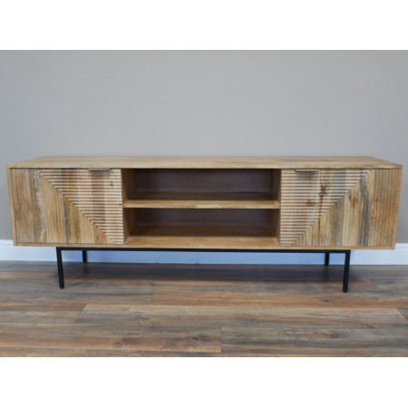 Meuble TV Perspective en Bois de... Meuble TV Perspective en Bois de...