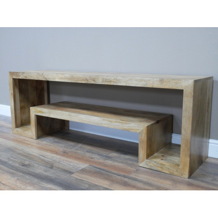 Buffet Bas Loft en Bois de Manguier Buffet Bas Loft en Bois de Manguier