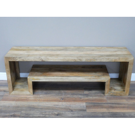 Buffet Bas Loft en Bois de Manguier Buffet Bas Loft en Bois de Manguier