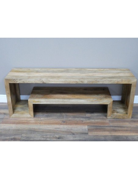 Buffet Bas Loft en Bois de Manguier