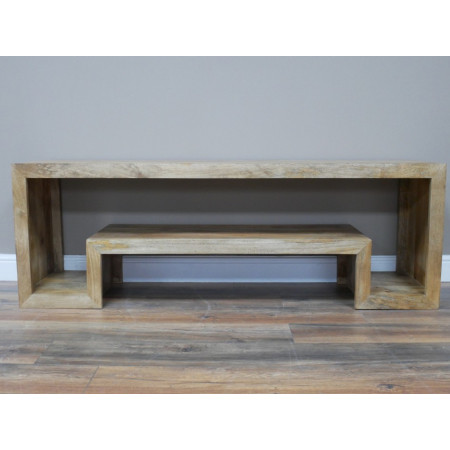 Buffet Bas Loft en Bois de Manguier Buffet Bas Loft en Bois de Manguier