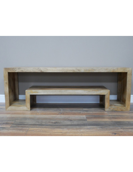 Buffet Bas Loft en Bois de Manguier