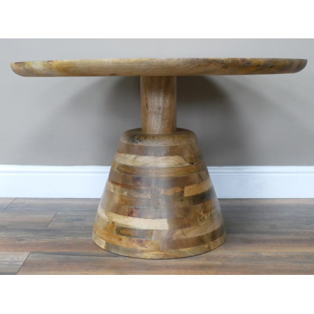 Table Basse Sablier en Bois Massif Table Basse Sablier en Bois Massif