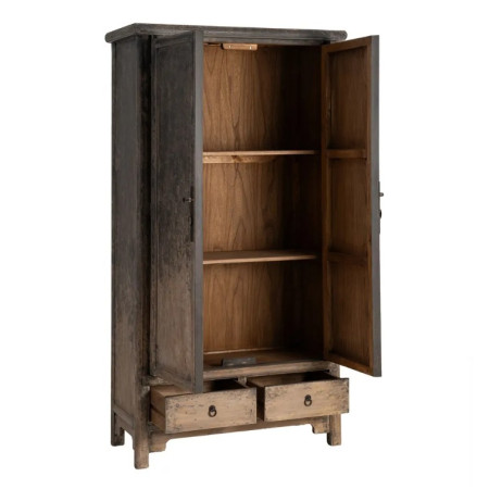 Armoire en Bois de Pin Recyclé 100 cm...