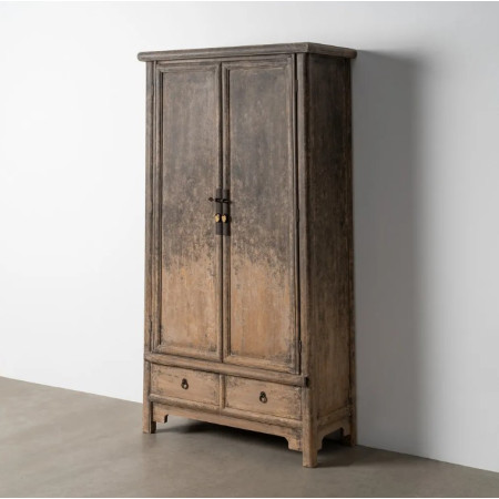 Armoire en Bois de Pin Recyclé 100 cm...