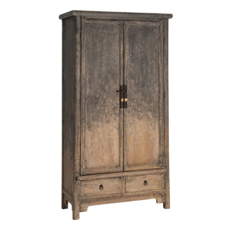 Armoire en Bois de Pin Recyclé 100 cm...
