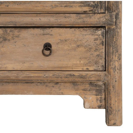 Armoire en Bois de Pin Recyclé 100 cm...