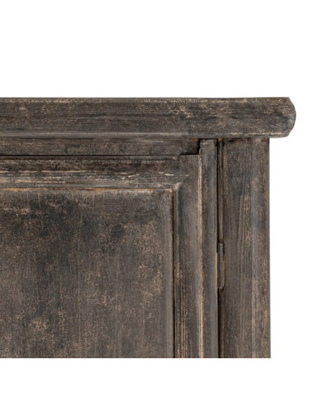 Armoire en Bois de Pin Recyclé 100 cm – Style Authentique et Élégant