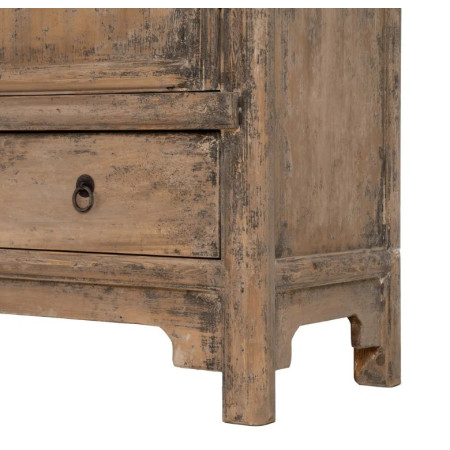 Armoire en Bois de Pin Recyclé 100 cm...