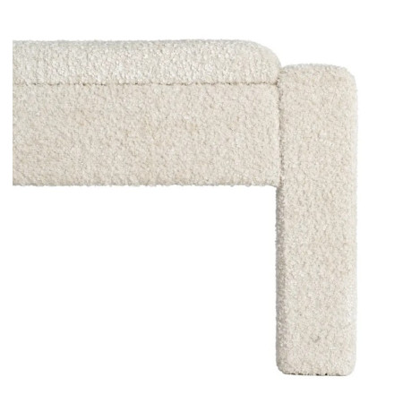 Banc Coffre de Rangement Crème 117 cm...