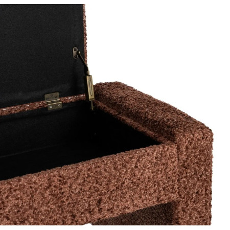 Banc Coffre de Rangement Crème 117 cm...