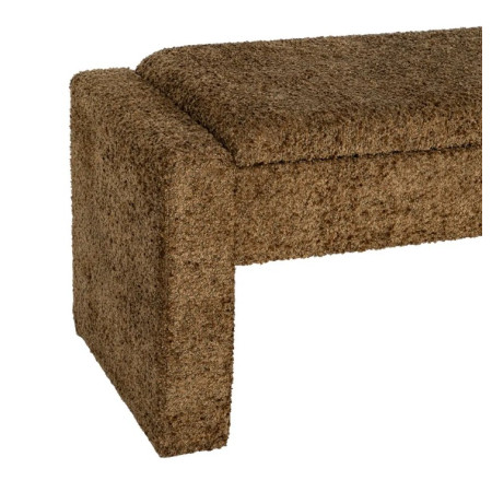Banc Coffre de Rangement Crème 117 cm...
