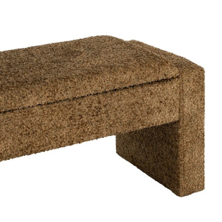 Banc Coffre de Rangement Crème 117 cm...