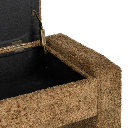 Banc Coffre de Rangement Crème 117 cm...