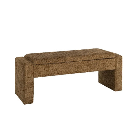 Banc Coffre de Rangement Crème 117 cm...