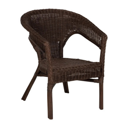 Lot de 4 Fauteuils en rotin empilable...