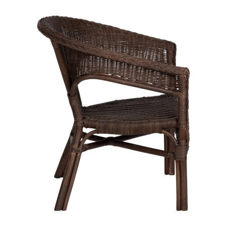 Lot de 4 Fauteuils en rotin empilable...
