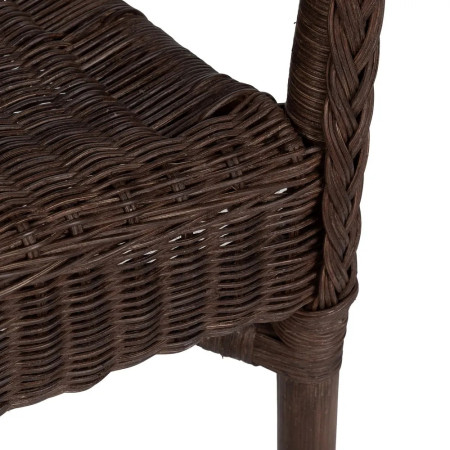 Lot de 4 Fauteuils en rotin empilable...