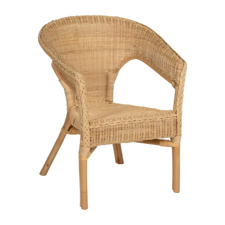 Lot de 4 Fauteuils en rotin empilable...
