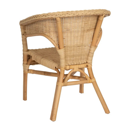 Lot de 4 Fauteuils en rotin empilable...