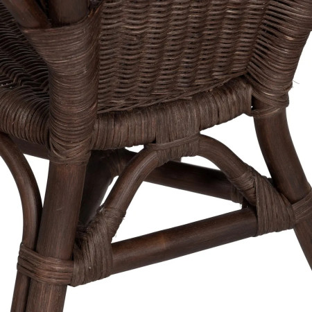 Lot de 4 Fauteuils en rotin empilable...