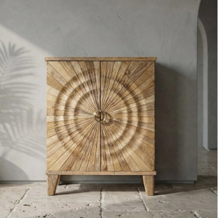 Armoire Cabinet en Bois de Manguier...