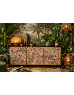 Armoire Feuilles Tropicales...