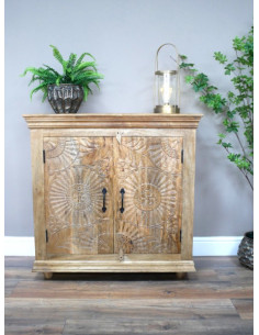 Buffet Sculpté en Bois de... 2