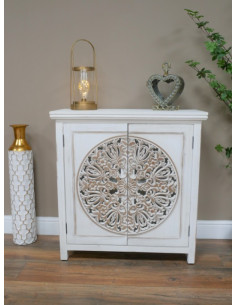 Armoire Sculptée Blanche en... 2