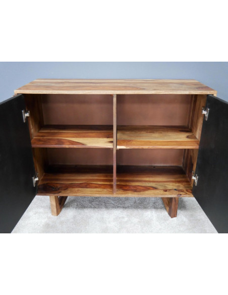 Buffet Graphique en Bois de Sheesham