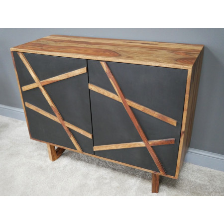 Buffet Graphique en Bois de Sheesham
