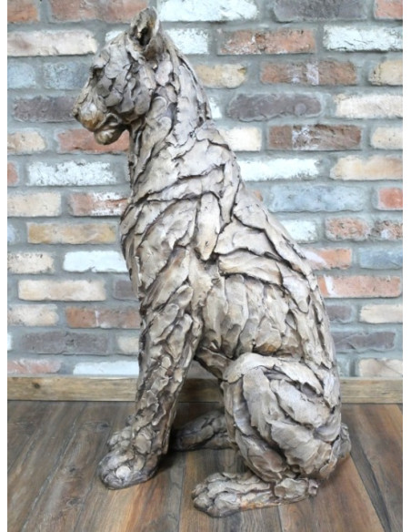 Statue Léopard Sculptural