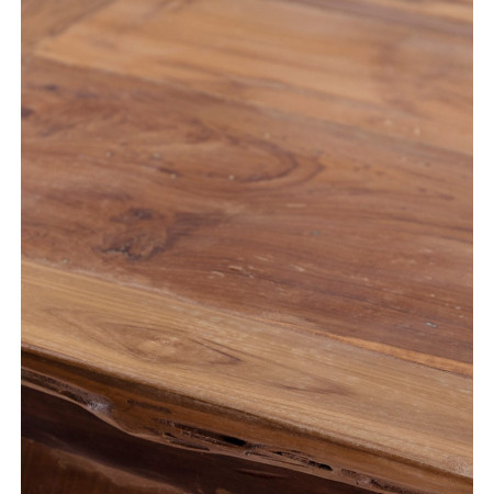 Table basse en teck naturel massif...