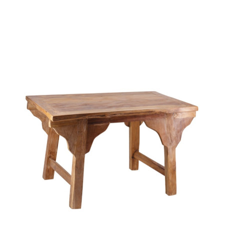Table basse en teck naturel massif...