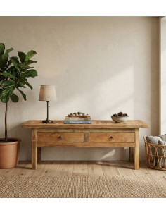 Table basse rustique en...