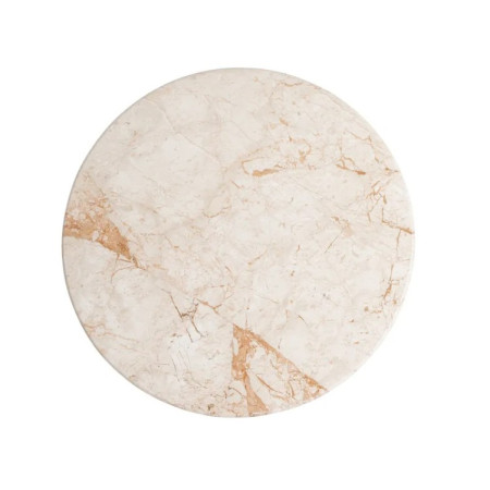 Table Basse Ronde Signature en Marbre...