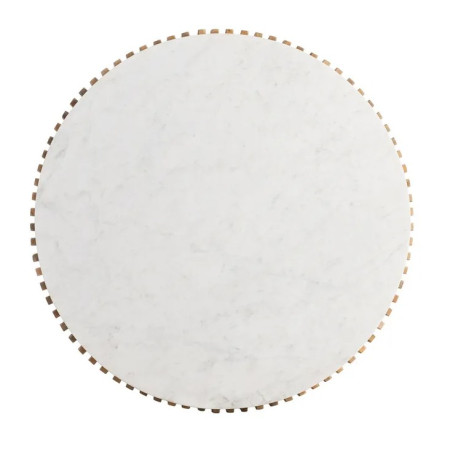 Table Basse Ronde Graphique en Marbre...