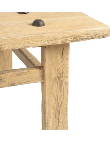 Table Basse Rectangulaire en Bois de Pin 173 cm