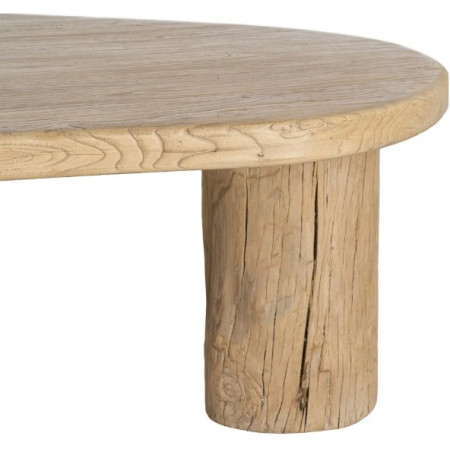 Table Basse Organique en Orme Recyclé...