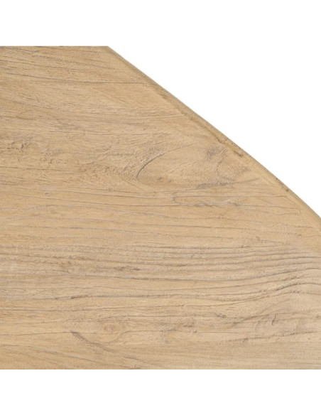 Table Basse Organique en Orme Recyclé 170 cm