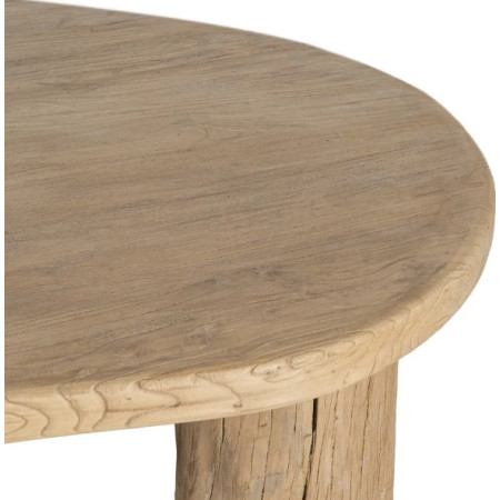 Table Basse Organique en Orme Recyclé...