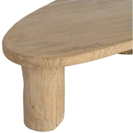 Table Basse Organique en Orme Recyclé...