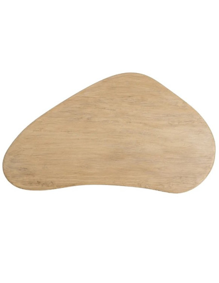 Table Basse Organique en Orme Recyclé 170 cm