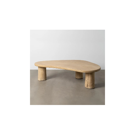 Table Basse Organique en Orme Recyclé...
